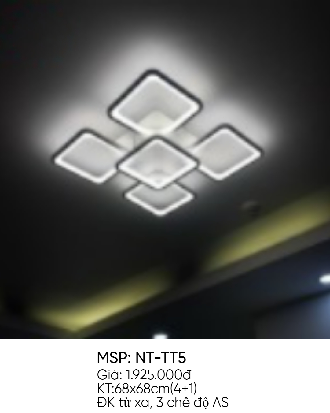 Đèn ốp trần led NT-TT5