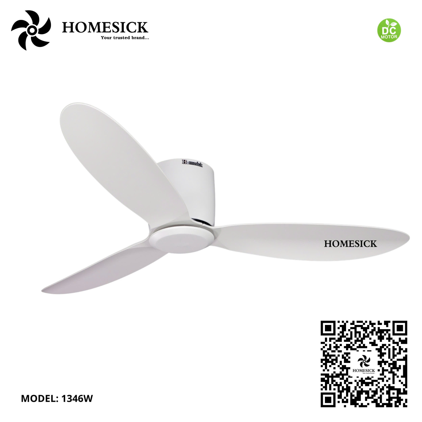 Quạt trần đèn HOMESICK 1346