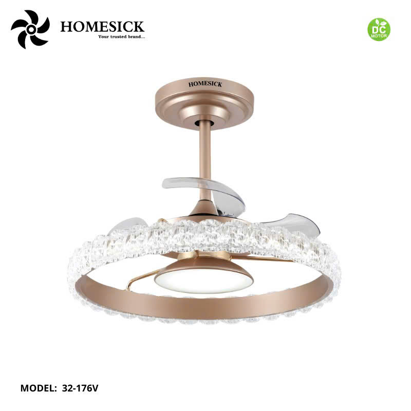 Quạt trần đèn HOMESICK 32-176V