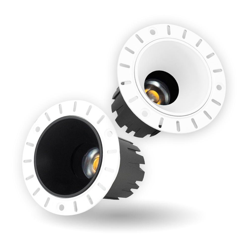 Đèn led âm trần chiếu rọi Zircon không viền,7W,Đơn sắc,Kingled.