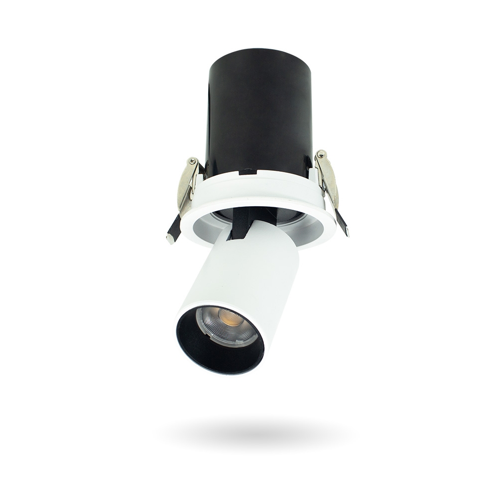 Đèn led âm trần kéo xoay 15W,Đơn sắc,Kingled.