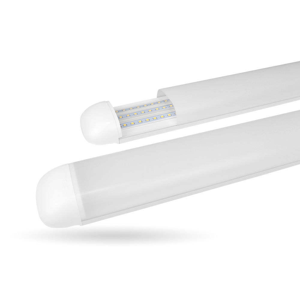 Đèn led tube bán nguyệt Amber 27w,1,2m 1 màu Kingled.