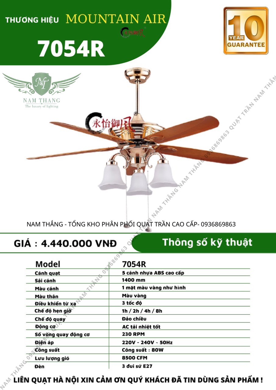 Quạt trần Mountain Air 7054R