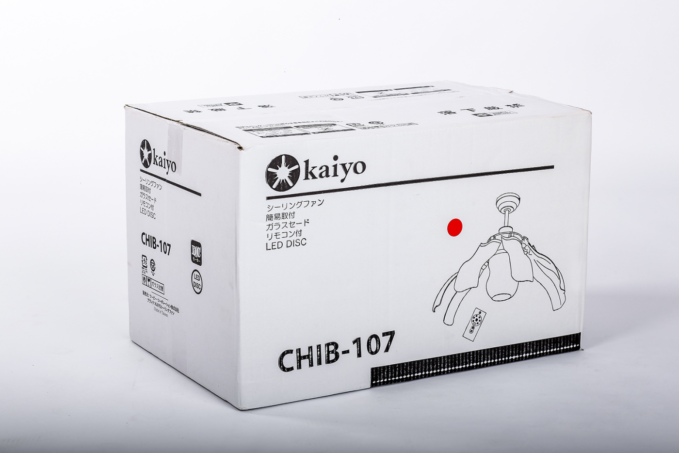 Quạt trần 8 cánh cụp xòe Kaiyo CHIB107