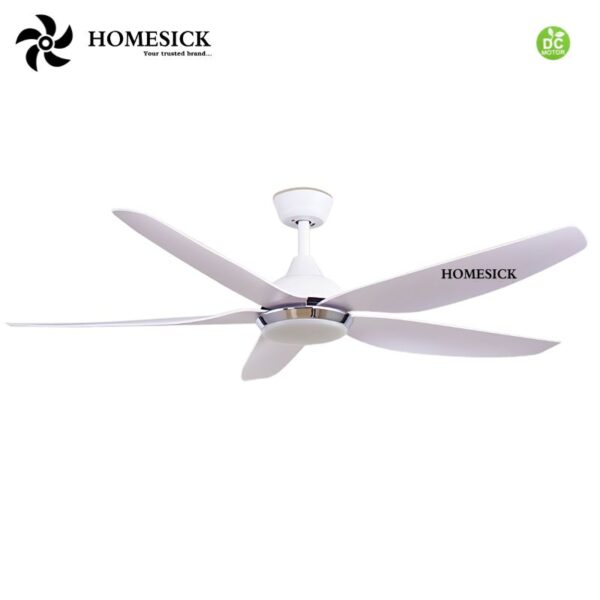 Quạt trần 5 cánh trắng Homesick 56-132