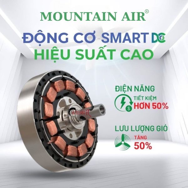 Quạt trần dấu cánh MountainAir 6061