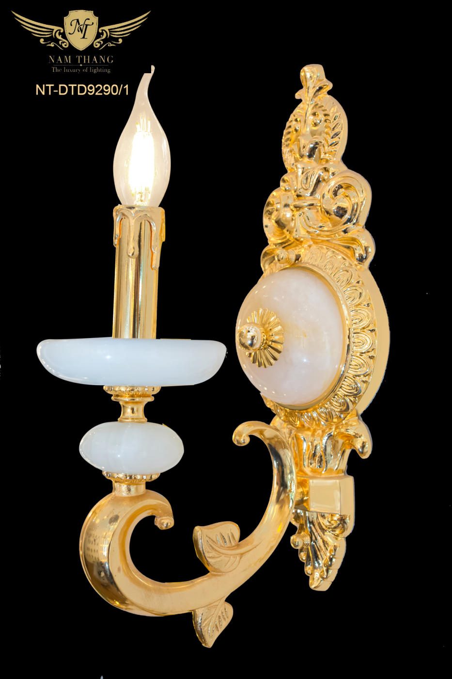 Đèn tường đồng 9290
