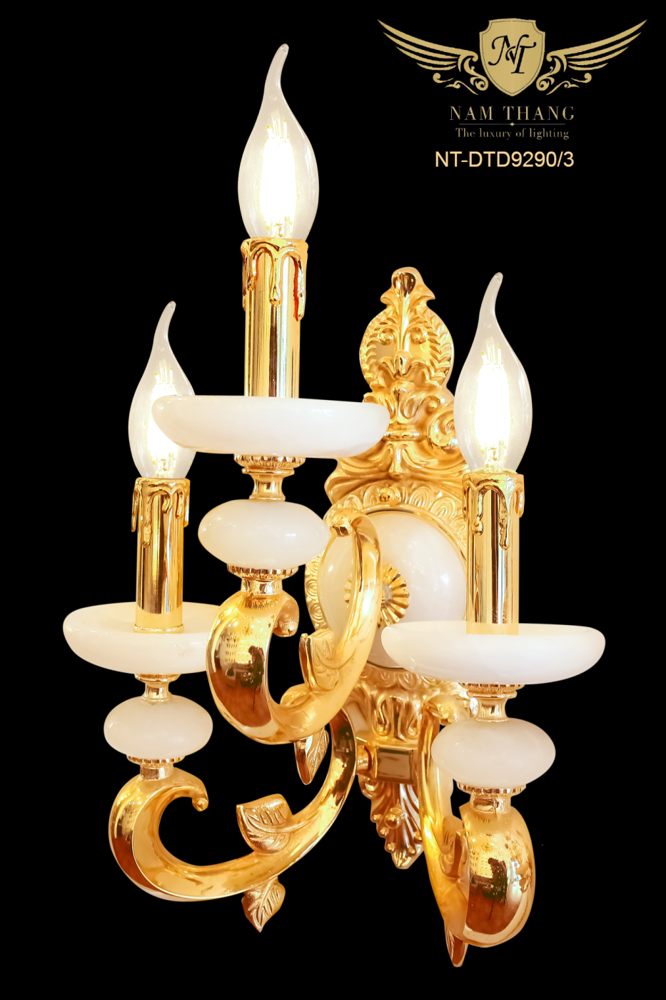 Đèn tường đồng 9290